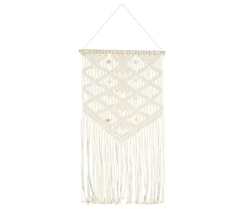 Makrame Sienos Dekoracija, 40X80cm Medvilnė