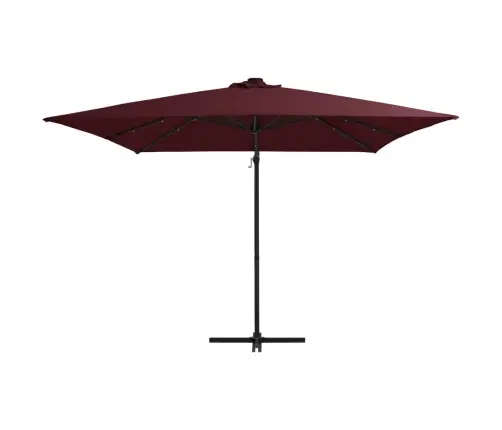 Konsooldisainiga Aia Päikesevari Led, Bordoo, 250 X 250 Cm