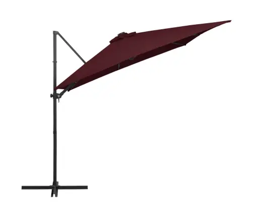 Konsooldisainiga Aia Päikesevari Led, Bordoo, 250 X 250 Cm