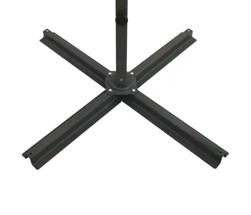 Saulessargs Ar Kātu Un Led Gaismām, 250 Cm, Zaļš Vidaxl