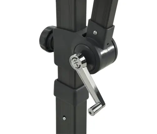 Dārza Saulessargs Ar Divkāršu Jumtu, 250X250 Cm, Debeszils Vidaxl