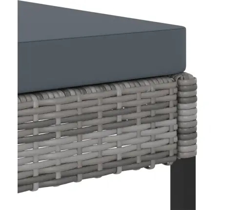 9-Daļīgs Dārza Mēbeļu Komplekts Ar Matračiem, Pe Rotangpalma Vidaxl