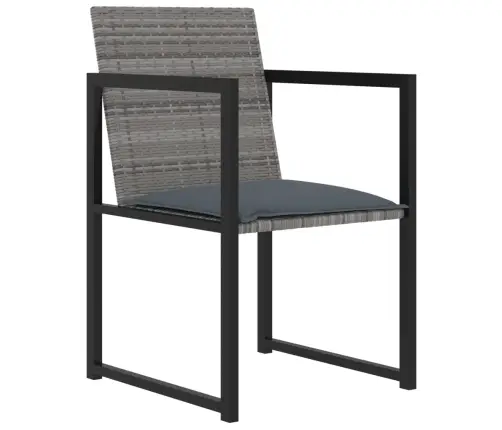 5-Daļīgs Dārza Mēbeļu Komplekts Ar Matračiem, Pe Rotangpalma Vidaxl