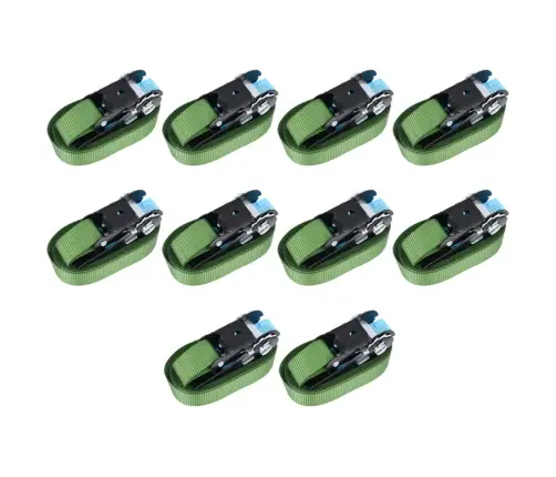 Pingutitega Koormarihmad 10 Tk 800 Dan 6 M, Roheline