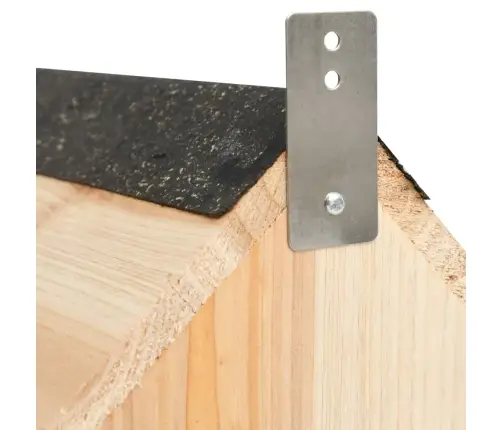 Vāveru Būris, Egles Koks, 26X25X29 Cm Vidaxl