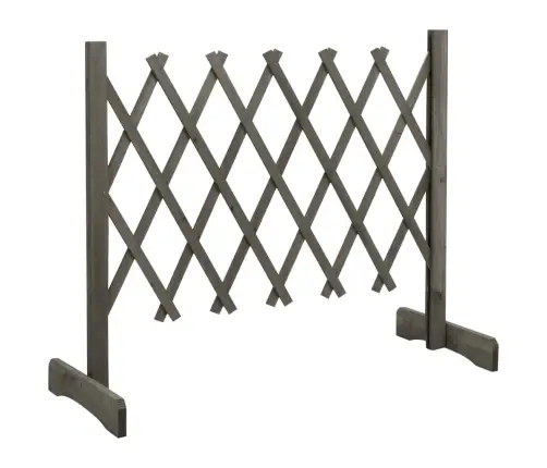 Špaleru Žogs, Pelēks, 120X60 Cm, Egles Masīvkoks Vidaxl