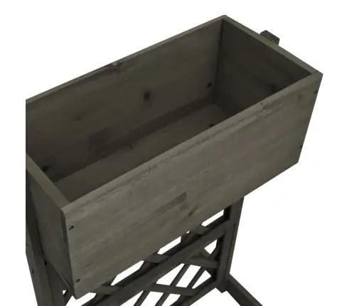 Võrega Taimekast, Hall, 45 X 30 X 74 cm Nulupuit