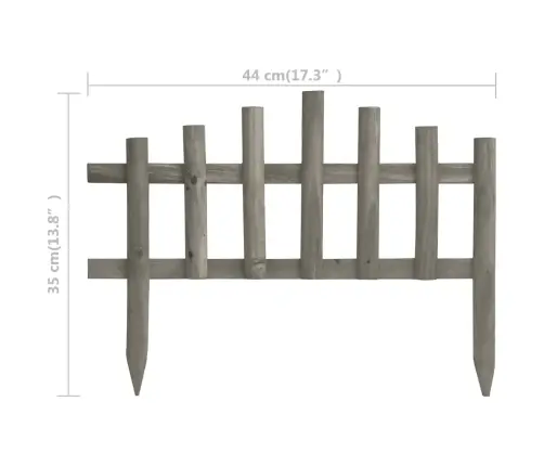 Zāliena Apmales, 10 Gab., Egles Koks, 4,4 M  Vidaxl