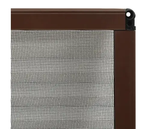 Kukaiņu Siets Logam, Plisēts, 80X100 Cm, Brūns, Alumīnijs Vidaxl