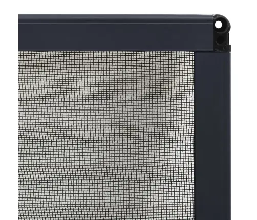 Kukaiņu Siets Logam, Plisēts, 80X120 Cm, Pelēks Alumīnijs Vidaxl