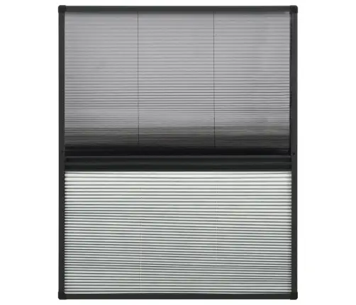 Plisseeritud Putukavõrk Aknale, Alumiinium, 60 X 80 cm Rulooga