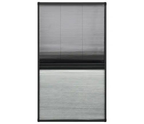 Plisseeritud Putukavõrk Aknale, Alumiinium, 80 X 160 Cm Rulooga