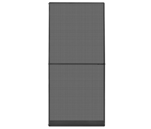 Kukaiņu Siets Durvīm, Ar Eņģēm, 100X215 Cm, Antracītpelēks Vidaxl