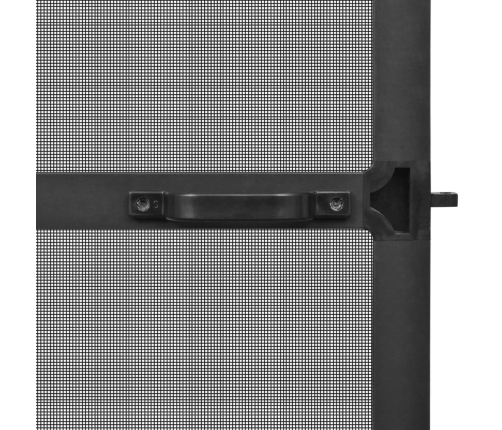 Kukaiņu Siets Durvīm, Ar Eņģēm, 100X215 Cm, Antracītpelēks Vidaxl