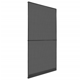 Kukaiņu Siets Durvīm, Ar Eņģēm, 120X240 Cm, Antracītpelēks Vidaxl
