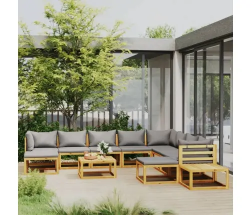 12-Osaline Aiadiivanikomplekt Patjadega, Akaatsiapuit