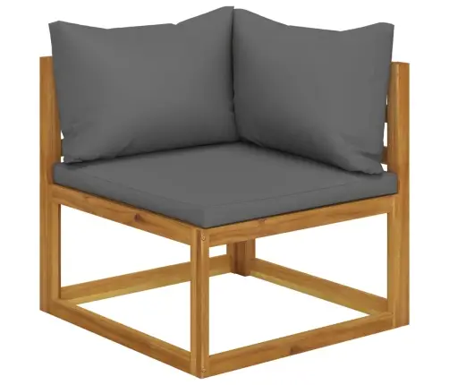 8-Osaline Aiadiivanikomplekt Patjadega, Akaatsiapuit