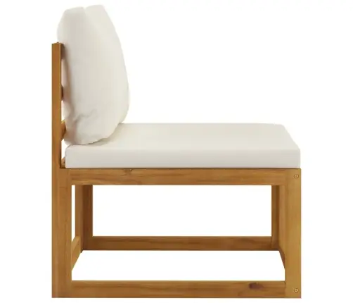 6-Daļīgs Dārza Atpūtas Mēbeļu Komplekts Ar Matračiem, Akācija Vidaxl