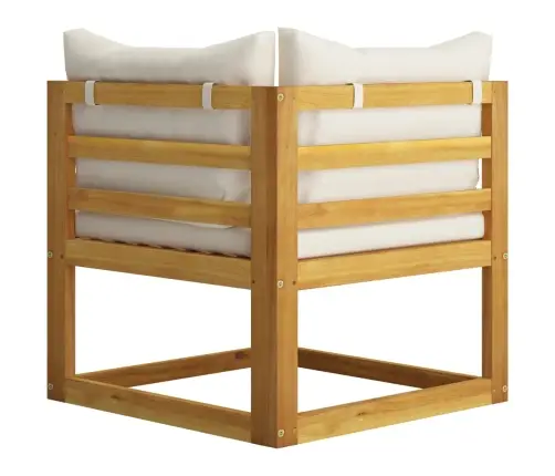 6-Daļīgs Dārza Atpūtas Mēbeļu Komplekts Ar Matračiem, Akācija Vidaxl