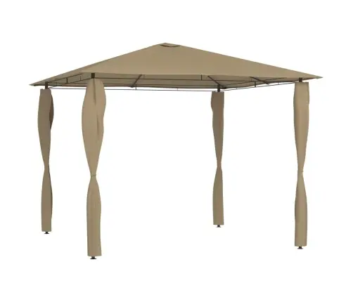 Lehtla Postikatetega 3 X 3 X 2,6 M, Pruunikashall, 160 G/M²