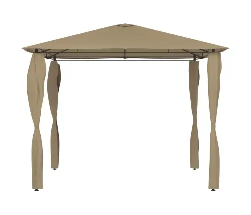 Lehtla Postikatetega 3 X 3 X 2,6 M, Pruunikashall, 160 G/M²