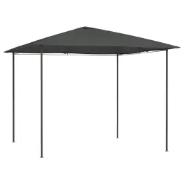 Dārza Nojume, 3X3X2,6 M, Antracītpelēka, 160 G/M² Vidaxl