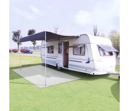 Telts Paklājs, 100X1000 Cm, Balts Vidaxl