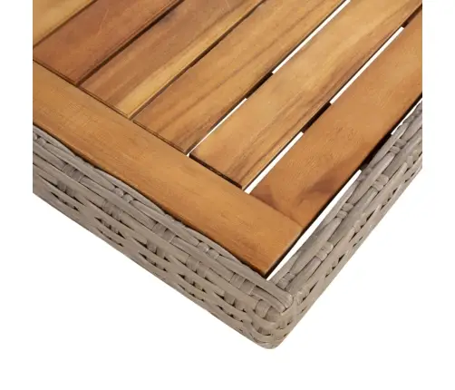 7-Daļīgs Dārza Mēbeļu Komplekts Ar Matračiem, Pe Rotangpalma Vidaxl