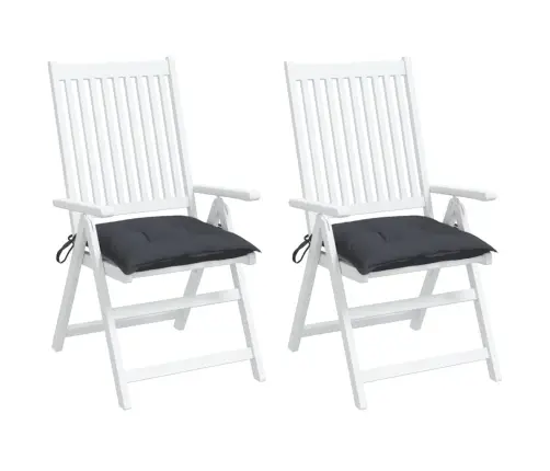 Tooli Istmepadjad 2 Tk Antratsiithall 40 X 40 X 7 Cm Kangas