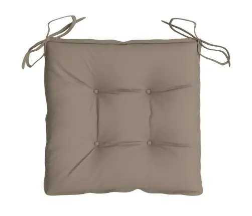 Tooli Istmepadjad 6 Tk, Pruunikas, 50X50X7 Cm Kangas