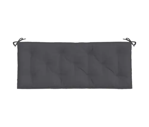 Dārza Sola Matracis, 120X50X7 Cm, Audums, Antracītpelēks Vidaxl