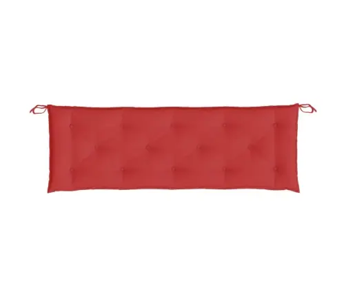 Sodo Suoliuko Pagalvėlė, Raudonos Spalvos, 150X50X7cm Audinys