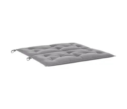 Dārza Sola Matracis, 100X(50+50)X7 Cm, Audums, Pelēks Vidaxl