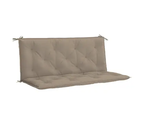 Dārza Sola Matracis, 120X(50+50)X7 Cm, Audums, Pelēkbrūns Vidaxl