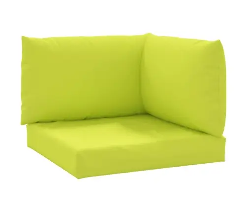 Palešu Spilveni, 3 Gab., Spilgti Zaļš Oksforda Audums Vidaxl