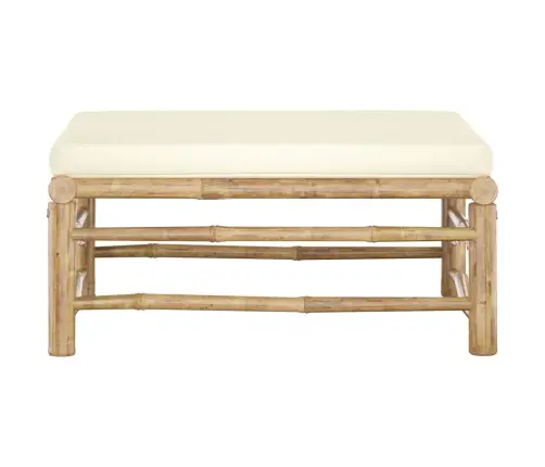 Aia Jalapink Kreemjasvalge Padjaga, Bambus