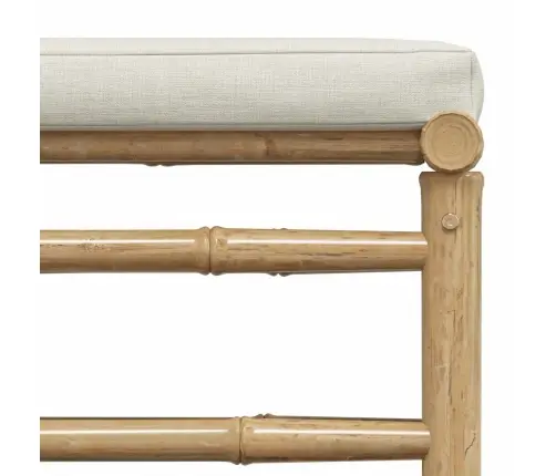 Aia Jalapink Kreemjasvalge Padjaga, Bambus