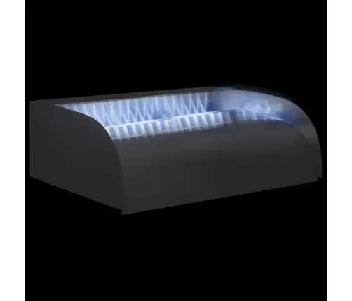 Ūdenskritums Ar Led, 45X34X14 Cm, Nerūsējošs Tērauds 304 Vidaxl