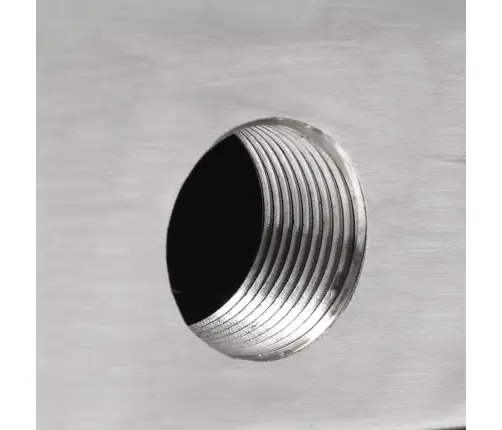 Ūdenskritums Ar Led, 60X34X14 Cm, Nerūsējošs Tērauds 304 Vidaxl