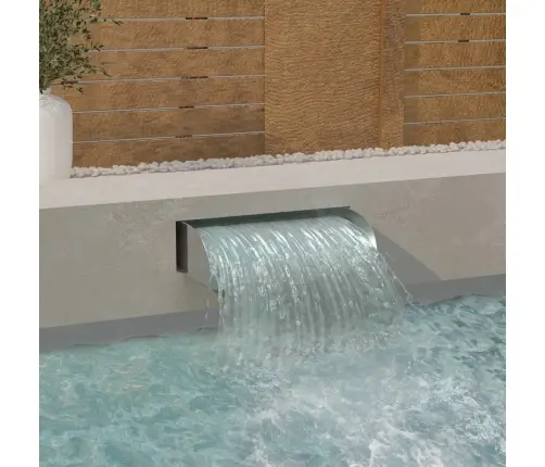 Ūdenskritums Ar Led, 60X34X14 Cm, Nerūsējošs Tērauds 304 Vidaxl