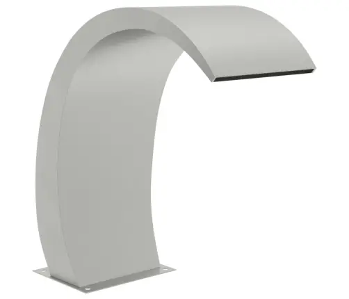 Baseina Strūklaka Ar Led, 22X60X70 Cm, Nerūsējošs Tērauds 304 Vidaxl