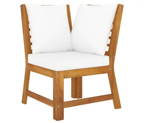 5-Daļīgs Dārza Atpūtas Mēbeļu Komplekts Ar Matračiem, Akācija Vidaxl