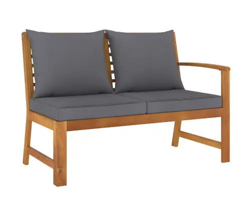 4-Daļīgs Dārza Atpūtas Mēbeļu Komplekts Ar Matračiem, Akācija Vidaxl