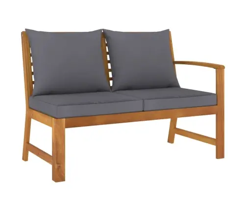 6-Daļīgs Dārza Atpūtas Mēbeļu Komplekts Ar Matračiem, Akācija Vidaxl