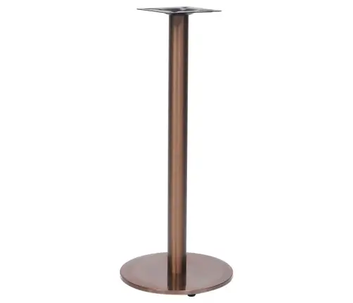 Bistro Galda Kāja Zelta Ø45X107 Cm Nerūsējošais Tērauds Vidaxl