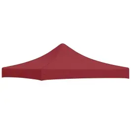 Dārza Nojumes Jumts, 3X3 M, Vīnsarkans, 270 G/M² Vidaxl