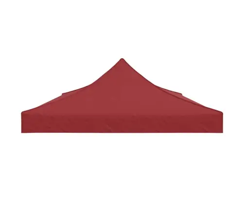 Proginės Palapinės Stogas, Tamsiai Raudonas, 6X3M, 270 G/M²