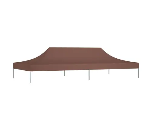 Dārza Nojumes Jumts, 6X3 M, Brūns, 270 G/M² Vidaxl