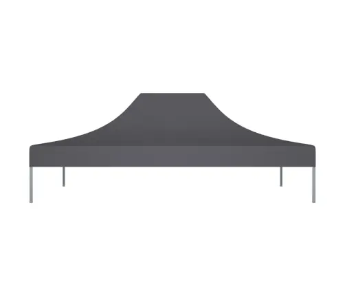 Dārza Nojumes Jumts, 4X3 M, Antracītpelēks, 270 G/M² Vidaxl