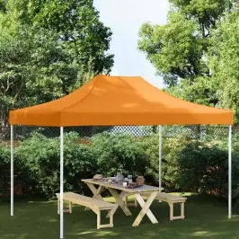 Dārza Nojumes Jumts, 4X3 M, Oranžs, 270 G/M²  Vidaxl